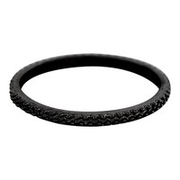 IXXXI JEWELRY RINGEN iXXXi Jewelry Vulring 0.2 cm Staal Kaviaar Small Black