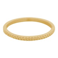 IXXXI JEWELRY RINGEN iXXXi Jewelry Spacer 0.2 cm Steel Caviar Small Gold