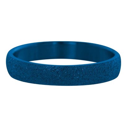 IXXXI JEWELRY RINGEN iXXXi Jewelry Vulring 0.4 cm Staal Sandblased Blue