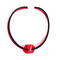 CUBE COLLECTION CUBE KETTING Rood Zwart met 1 Ferrari Red CUBE