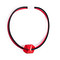 CUBE COLLECTION CUBE NECKLACE Red Black 1 Ferrari Red CUBE