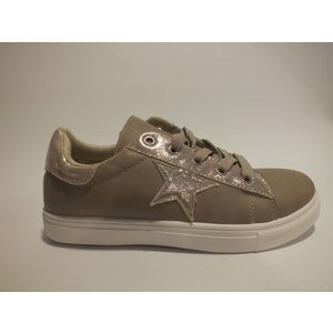 beige/goude sneaker