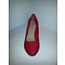 Kayla shoes pump rood met steentjes