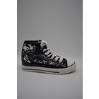 zwarte sneaker met pajetsjes