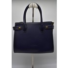 Donkerblauwe handtas