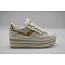 witte sneakers met goud