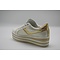 witte sneakers met goud