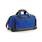 Royal blauw sport tas met naam geborduurd