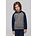 pa370 kinder trui met kap contrast kleuren 280gr