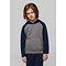 pa370 kinder trui met kap contrast kleuren