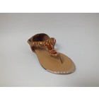 Bruinen sandaal