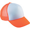 Truker kinder pet fluo geel met naam - Copy