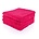 Handdoek fushia met naam geborduurd