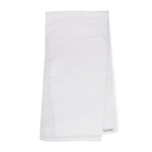 Sporthanddoek wit geborduurd met naam