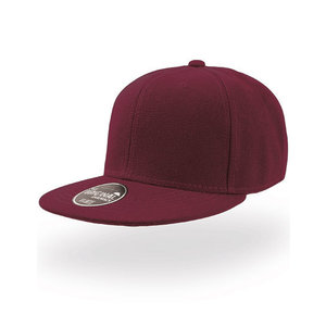 Snap back bordeaux geborduurd