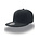 Snap back zwart geborduurd