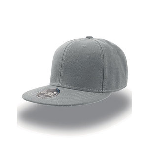 Snap back grijs geborduurd