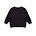 Zwarte kinder trui met naam geborduurd (6 maanden - 4 jaar)