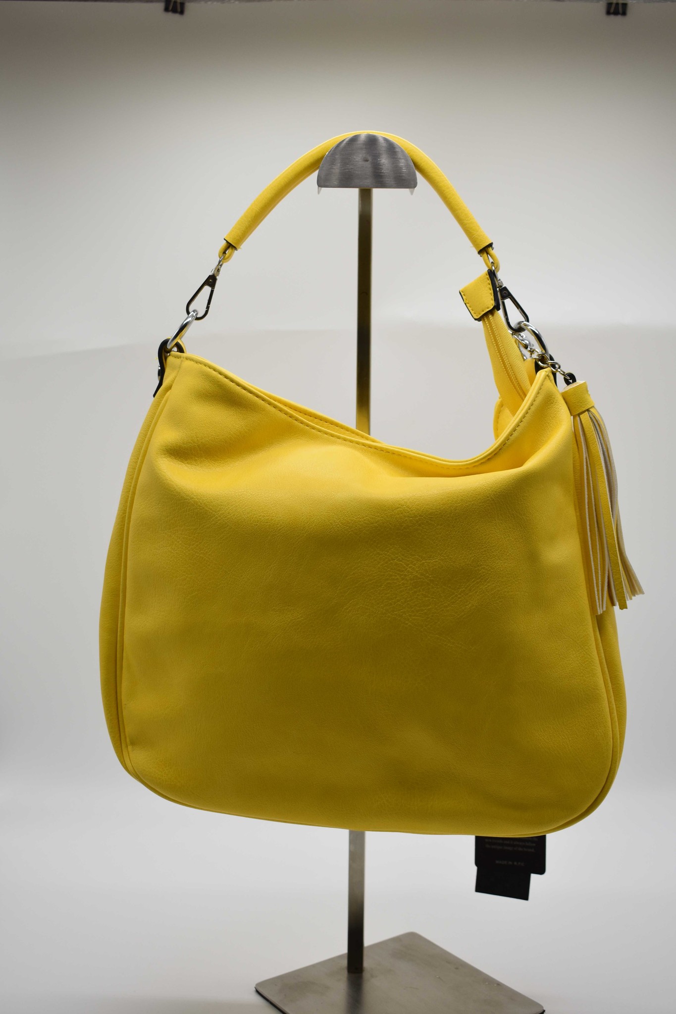 Gele handtas met flosh Star Queen