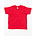 T-shirt rood met naam of tekst (0-3 jaar)