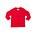 T-shirt  rood met naam of tekst(0-4 jaar)