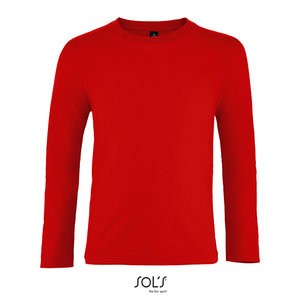 T-shirt  rood met naam of tekst (4/12 jaar)