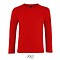 T-shirt  rood met naam of tekst (4/12 jaar)