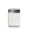 pet pot 100ml gevuld met  scrubzout