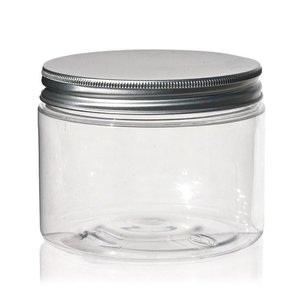 pet pot 500ml gevuld met  scrubzout