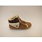 Camel sneaker met wol