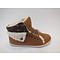 Khaki sneaker met wol