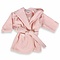 Badjas geborduurd met naam tot 2-4 jaar Blush