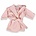 Badjas geborduurd met naam tot 4-10 jaar Blush