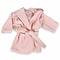 Badjas geborduurd met naam tot 4-10 jaar Blush
