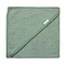 Badcape mint groen 80x80 geborduurd met naam