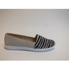 zwart/silver espadriles