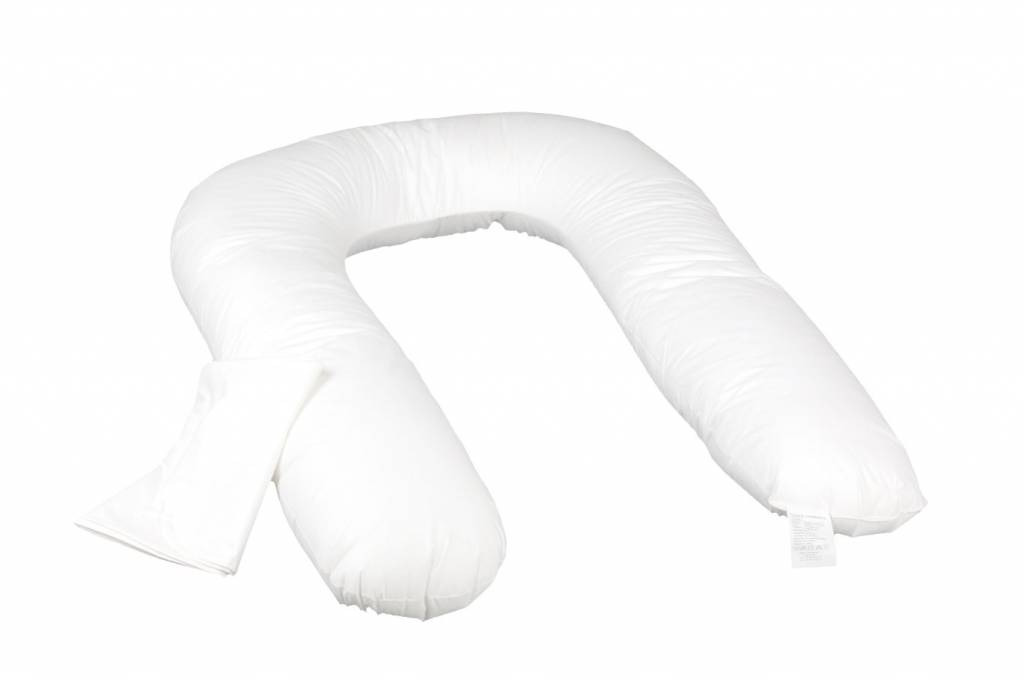 

Sloop Comfort-U Junior bodykussen wit katoensatijn