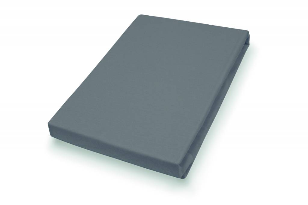 Socratex Premium Jersey Topper Hoeslaken met elastaan | antraciet
