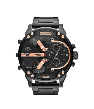 Diesel Mr. Daddy 2.0 DZ7312 Herrenuhr Schwarz Edelstahl