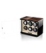 Modalo AMBIENTE Uhrenbeweger 6 Uhren  WALNUSS BEIGE