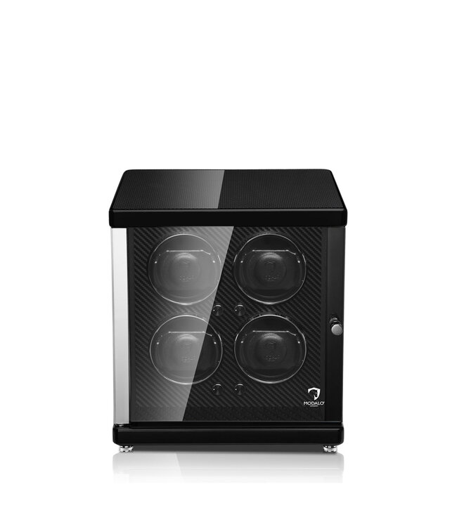 Modalo AMBIENTE Uhrenbeweger 4 Uhren  CARBON