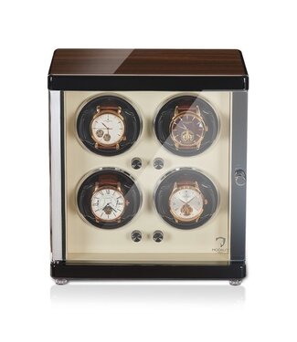 Modalo AMBIENTE Uhrenbeweger 4 Uhren WALNUSS BEIGE