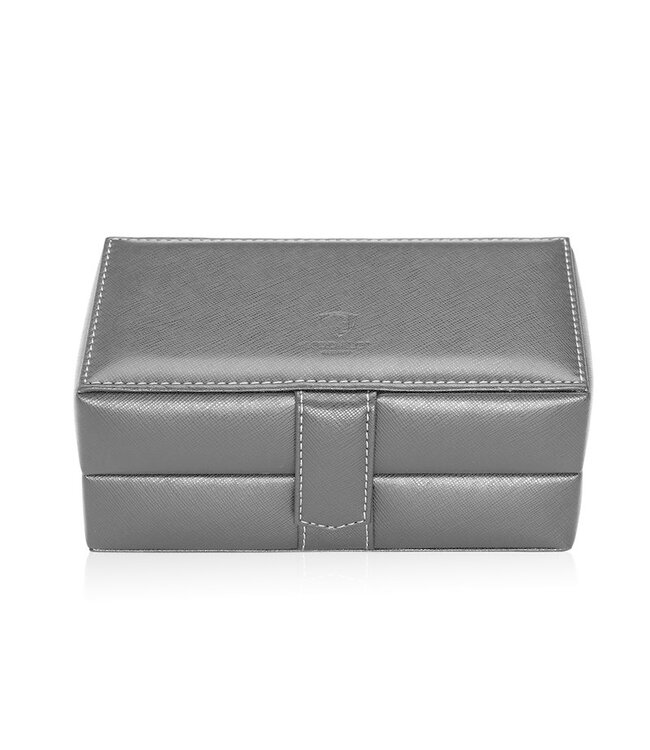 Modalo  Uhrenbox Gallante für 3 Uhren Schwarz