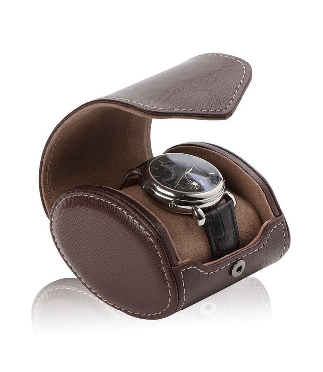 Modalo  Uhrenetui Aquila für 1 Uhr Braun