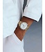 Tommy Hilfiger   Ari 1781977 Multifunktionsuhr Gold Weiss Damenuhr