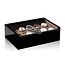 Modalo Lucia Uhrenbox für 10 Uhren Schwarz-Beige