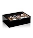 Modalo Lucia Uhrenbox für 10 Uhren Schwarz-Beige