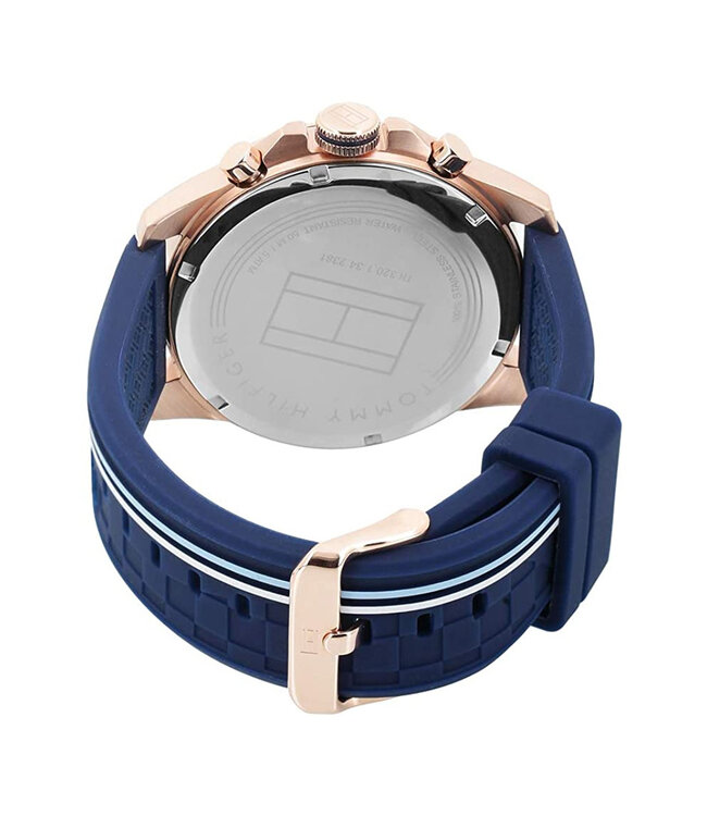 Tommy Hilfiger   Decker 1791474 Multifunktion Dunkelblau Roségold