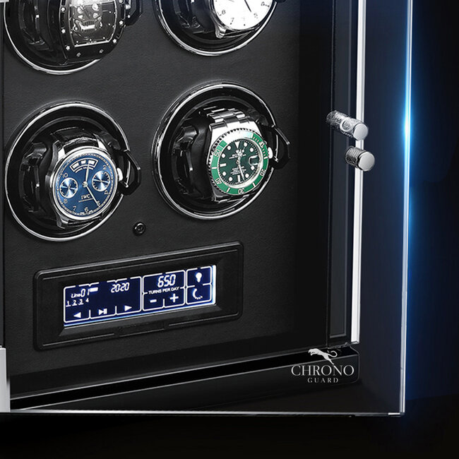 CHRONOGUARD   Continuous  Luxus Uhrenbeweger für 4 Automatikuhren