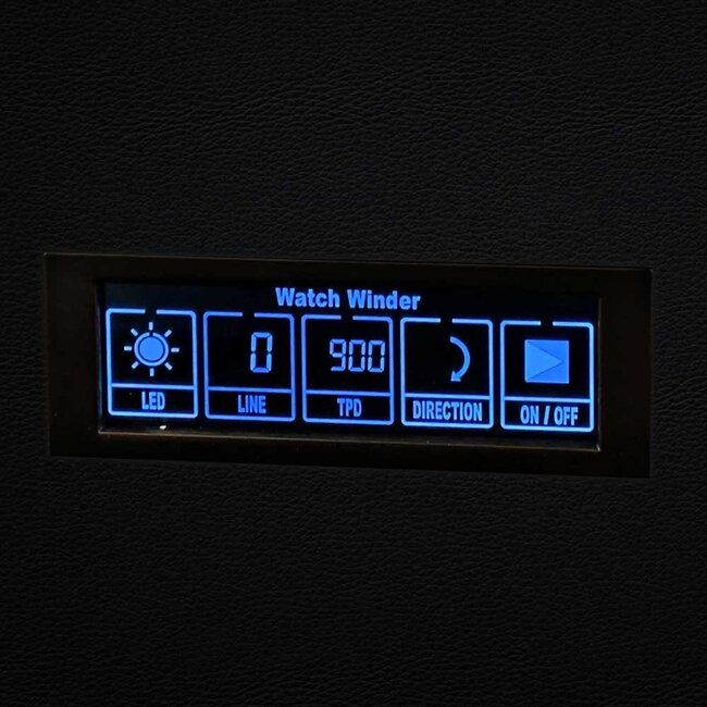 CHRONOGUARD   Panthera Luxus  Uhrenbeweger für 24 Automatikuhren Wood Collection Fin-Protect-Technologie